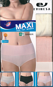 Трусы женские утягивающие (большие размеры) бамбук EVINESA